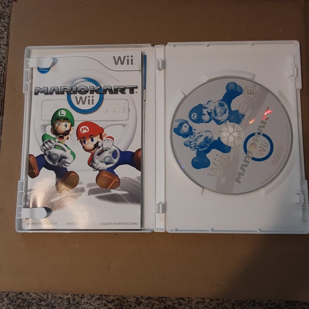 Wii Mario Kart Game.